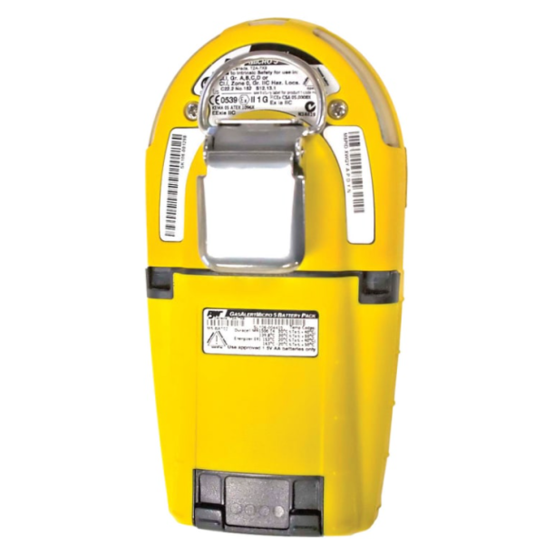 GasAlertMicro 5 back BW GasAlertMicro 5